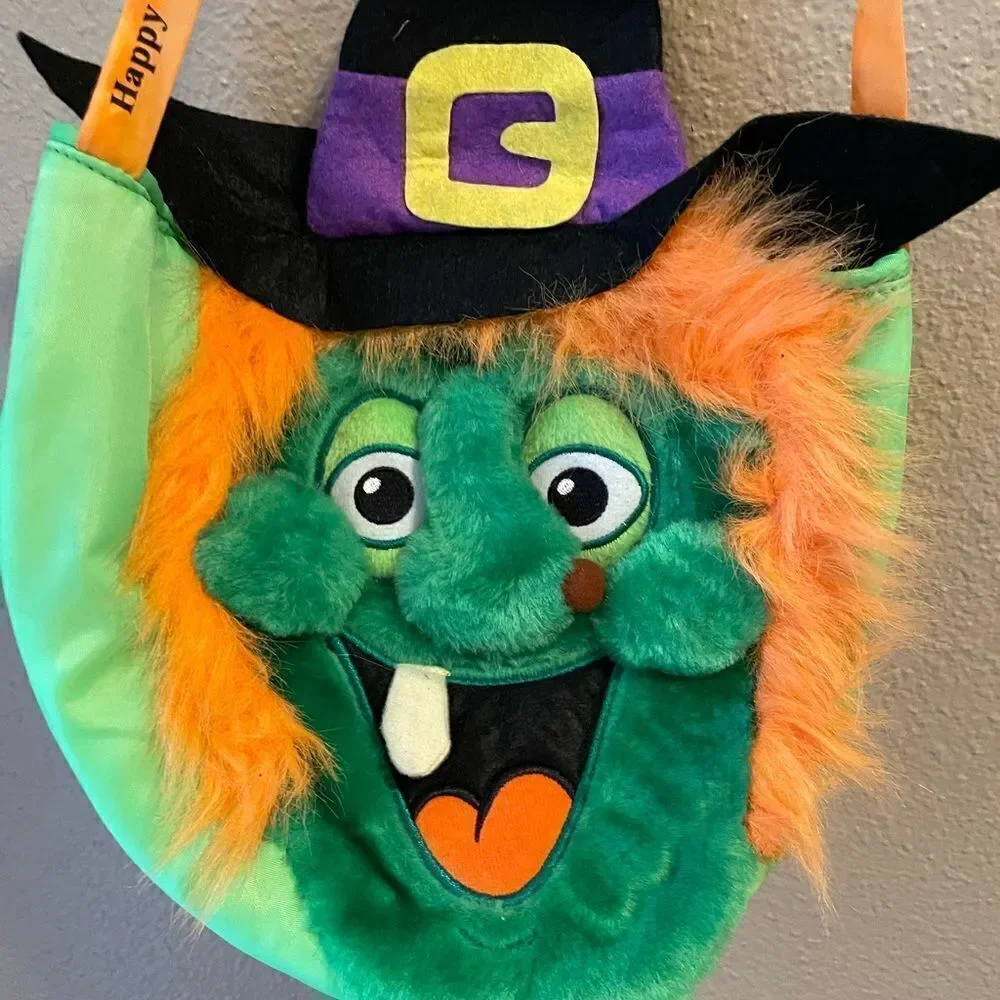 RARE Gemmy Witch Treat Bag